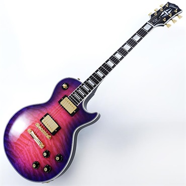 Gibson IKEBE 50th Anniversary 1968 Les Paul Custom 7A Quilt Maple Top Gloss Desert Sunset SN.511248 画像1
