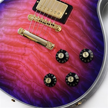 Gibson IKEBE 50th Anniversary 1968 Les Paul Custom 7A Quilt Maple Top Gloss Desert Sunset SN.511248 画像4