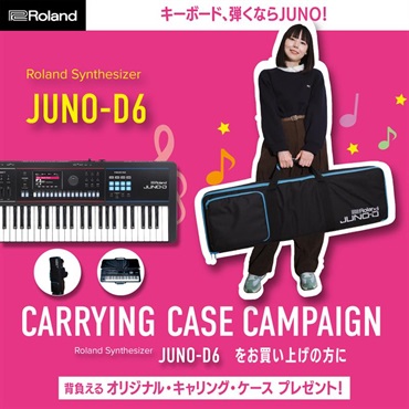 Roland JUNO-D6  (キャリングケースプレゼント) レインカバー付き SYNTHESIZER シンセサイザー ローランド ※配送事項要 画像4