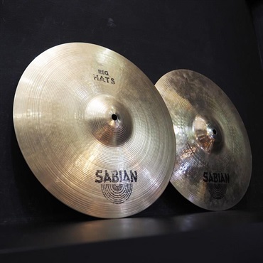 SABIAN USED 中古 AA Regular HiHats 14 pair [Top:908g/Bottom:1442g] 画像1