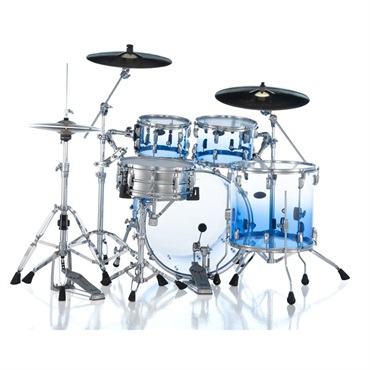 Pearl 2026年3月28日(土)発売 CRB524P/C #780 [CRYSTAL BEAT 4pc Drum Shell Pack / Glacier Fade]  【Pearl80周年/2026年限定カラー】 画像4