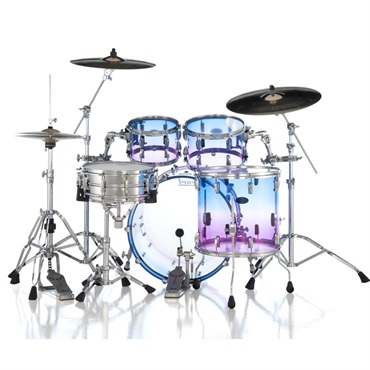 Pearl 2026年3月28日(土)発売 CRB524P/C #734 [CRYSTAL BEAT 4pc Drum Shell Pack / Cotton Candy Fade]  【Pearl80周年/2026年限定カラー】 画像3