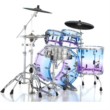 Pearl 2026年3月28日(土)発売 CRB524P/C #734 [CRYSTAL BEAT 4pc Drum Shell Pack / Cotton Candy Fade]  【Pearl80周年/2026年限定カラー】 画像4