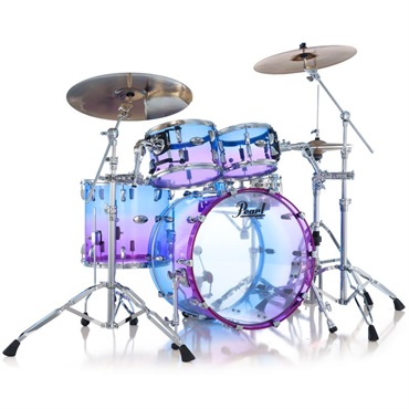 Pearl 2026年3月28日(土)発売 CRB524P/C #734 [CRYSTAL BEAT 4pc Drum Shell Pack / Cotton Candy Fade]  【Pearl80周年/2026年限定カラー】 画像5