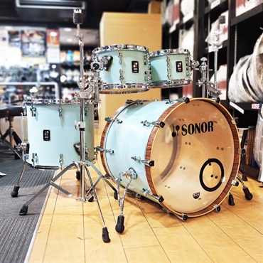 SONOR USED 中古 SQ1 Series 4pc Drum kit [22BD，10TT，12TT，16FT/Cruiser Blue] 画像1