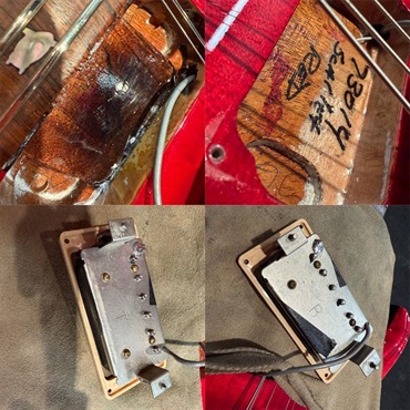 P.R.S. VINTAGE Custom Bird Inlay '87 Scarlet Red 画像6