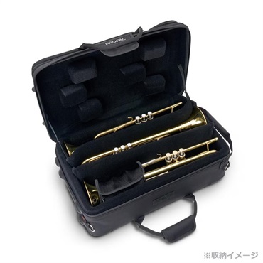 PROTEC プロテック / PB-327 (Travel Ready PRO PAC) トランペット用 トリプル セミ ハード ケース 画像5