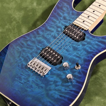 JAMES TYLER USED 中古 Studio Elite HD-P Quilted Maple Top Transparent Blue Burst SN.22304 画像4