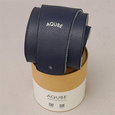 AQUBE MUSIC PRODUCTS 【国産本革ストラップ】SHRINK(Navy) / WIDE / L-Size 画像4
