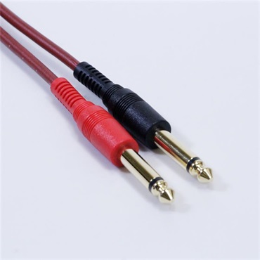 Noah’sark PASSGO RED ST TS PHONE Cable (ステレオ)(1.5ｍ)(パスゴーレッド)(ラインケーブル/スレテオケーブル/楽器用ケーブル)(Stereo Phone-Phone)(6.3(2極L/R)-6.3(2極L/R))(日本製) 画像2