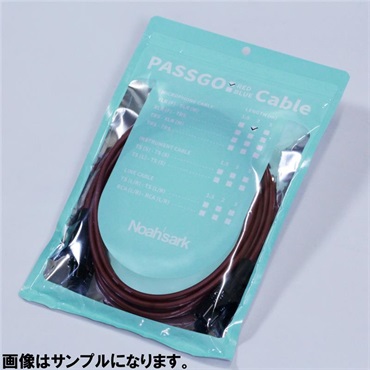 Noah’sark PASSGO RED ST TS PHONE Cable (ステレオ)(1.5ｍ)(パスゴーレッド)(ラインケーブル/スレテオケーブル/楽器用ケーブル)(Stereo Phone-Phone)(6.3(2極L/R)-6.3(2極L/R))(日本製) 画像4