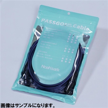 Noah’sark 【決算売り尽くしセール】PASSGO BLUE TS PHONE Cable (3.0m)(パスゴーブルー)(ラインケーブル/ギターケーブル/楽器用ケーブル)(Phone-Phone)(6.3(2極)-6.3(2極)， ｽﾄﾚｰﾄ-ｽﾄﾚｰﾄ)(日本製) 画像4