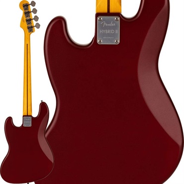 Fender Made in Japan Hybrid II 2026 Collection Jazz Bass Satin Metallic (Matte Inferno Red/Rosewood) 画像1
