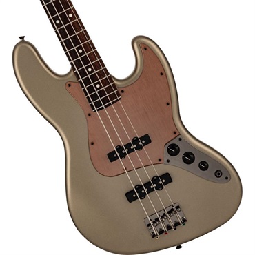 Fender Made in Japan Hybrid II 2026 Collection Jazz Bass Satin Metallic (Matte Champagne Mirage/Rosewood) 画像2