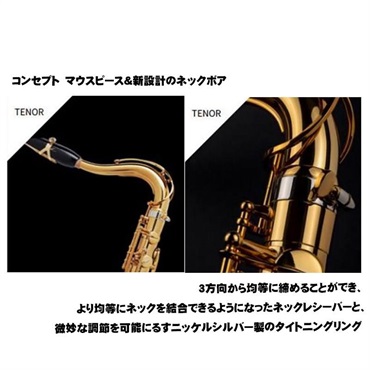 Selmer Paris 【神保佳祐氏選定品】テナーサックス セルマー Signature シグネチャー DARK SL(ダークシグネチャーラッカー) 【調整&セットアップ後出荷】【5年間キーバランス調整無料】【5年間キーバランス調整無料】 画像2