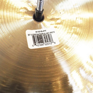 Zildjian 【イケベ楽器店創業50周年記念モデル】K Constantinople Light Ride 20''[1887g] 画像8