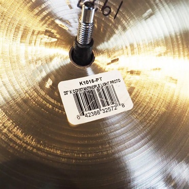 Zildjian 【イケベ楽器店創業50周年記念モデル】K Constantinople Light Ride 20''[1927g] 画像9