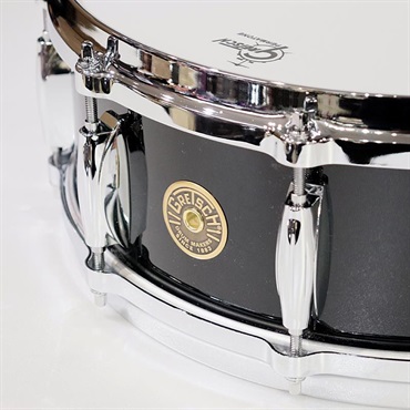 GRETSCH GRNT0514S1CL-017 [USA Custom 14''×5'' Snare Drum - Solid Black] 画像1