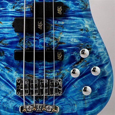 Warwick Pro Series Streamer LX 4st Birdseye Poplar Top (Bleached Blue TP HP) [Ikebe 50th Anniversary Special Edition] #013980 画像8