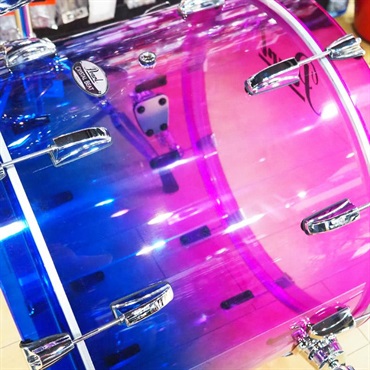 Pearl CRB524P/C #734 [CRYSTAL BEAT 4pc Drum Shell Pack / Cotton Candy Fade] [ユニバーサルクランプ付属]【Pearl80周年/2026年限定カラー】 画像5