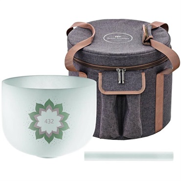 MEINL CSB432LF [Lotus Flower Crystal Singing Bowl 9''] 画像1