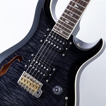 P.R.S. USED 中古 SE Custom 24 Semi-Hollow Piezo (Charcoal Burst) SN.CTIG100710 画像3