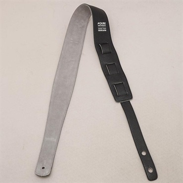 AQUBE MUSIC PRODUCTS 【国産本革ストラップ】SHRINK(Black) / SLIM / M-Size(エレアコ専用テイル) 画像3
