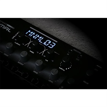 SONICWARE (予約商品・納期未定・生産上がり次第順次発送予定)deconstruct MINIMAL (電源アダプター無し) & マイクロ・ノブ・キャップ (16個入り、ブラック) セット Hypnotic Groove Machine (ソニックウェア) 画像4