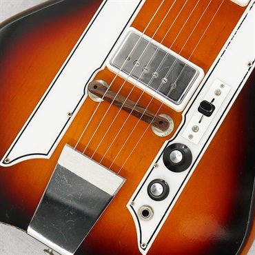 Airline VINTAGE JB Hutto Jetsons Wood Model '64 Sunburst 画像5