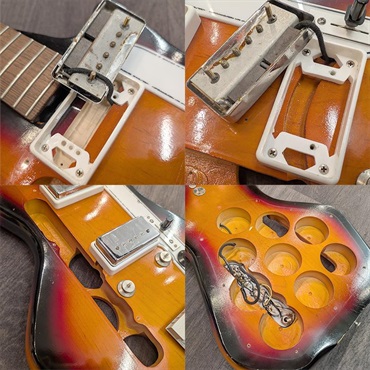 Airline VINTAGE JB Hutto Jetsons Wood Model '64 Sunburst 画像6