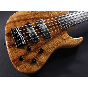 Sadowsky Guitars Limited Edition 2025 MasterBuilt 24-Fret Modern Bass 5st Fretless (AAAAA Koa Top) #025 画像3