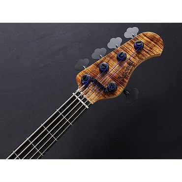 Sadowsky Guitars Limited Edition 2025 MasterBuilt 24-Fret Modern Bass 5st Fretless (AAAAA Koa Top) #025 画像7