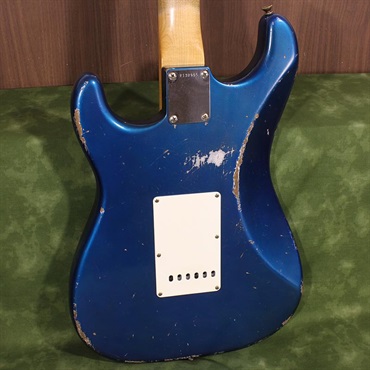 Fender Custom Shop USED 中古 MBS 1963 Stratocaster Relic Aged Sapphire Blue Metallic Master Built by Jason Smith SN. R138905 画像6