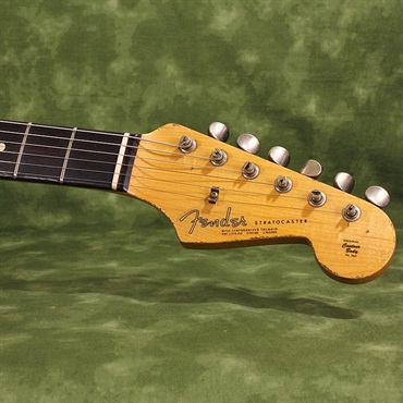 Fender Custom Shop USED 中古 MBS 1963 Stratocaster Relic Aged Sapphire Blue Metallic Master Built by Jason Smith SN. R138905 画像9