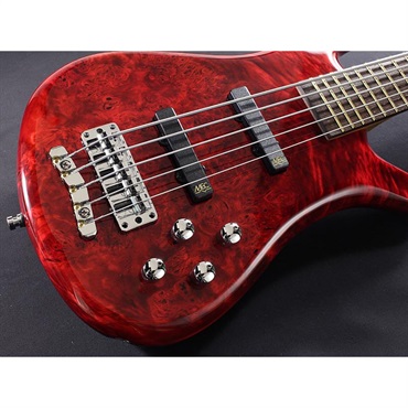Warwick Pro Series Streamer LX 5st Birdseye Poplar Top (Dark Bleached Red TP HP) [Ikebe 50th Anniversary Special Edition] #013953 画像4
