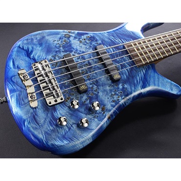 Warwick Pro Series Streamer LX 5st Birdseye Poplar Top (Bleached Blue TP HP) [Ikebe 50th Anniversary Special Edition] #014005 画像4