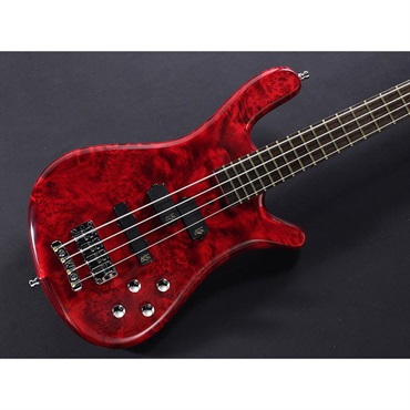 Warwick Pro Series Streamer LX 4st Birdseye Poplar Top (Dark Bleached Red TP HP) [Ikebe 50th Anniversary Special Edition] #013970 画像3