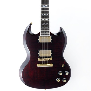Gibson 【GIBSON×AQUBEストラッププレゼント】SG Supreme (Wine Red) SN.211550194 画像10