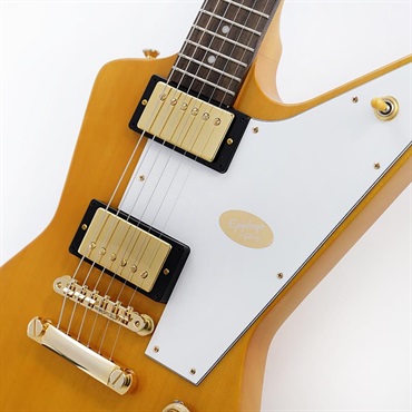 Epiphone Inspired by Gibson Custom Shop 1958 Korina Explorer (Aged Natural/White Pickguard) キズ有り特価品 画像3
