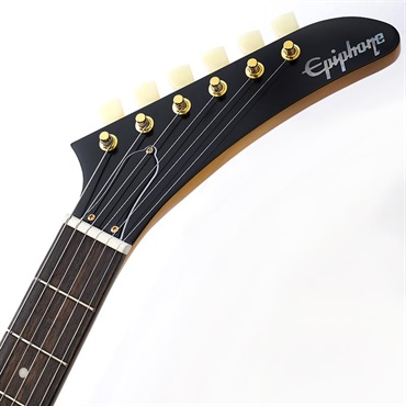 Epiphone Inspired by Gibson Custom Shop 1958 Korina Explorer (Aged Natural/White Pickguard) キズ有り特価品 画像6