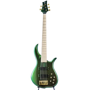F-bass BN5 Alder body (Purple & Green [Urban Ivy] SuperShift Pearl Gloss with Gold Hardware) 画像1