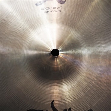 Zildjian USED 中古 A Zildjian Rock Hihat 14[1318g/1374g] 画像4