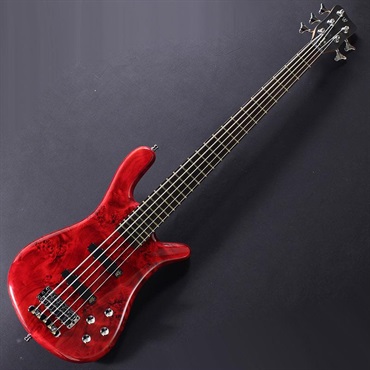 Warwick Pro Series Streamer LX 5st Birdseye Poplar Top (Dark Bleached Red TP HP) [Ikebe 50th Anniversary Special Edition] #013968 画像1