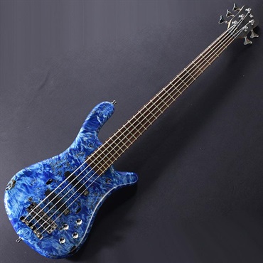 Warwick Pro Series Streamer LX 5st Birdseye Poplar Top (Bleached Blue TP HP) [Ikebe 50th Anniversary Special Edition] #014003 画像1