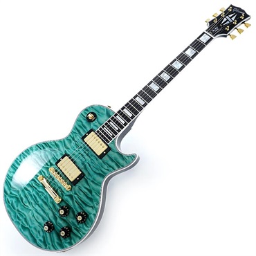 Gibson IKEBE 50th Anniversary 1968 Les Paul Custom 7A Quilt Maple Top Gloss Trans Aqua SN.511028 【Gibson SUMMER FAIR】 画像1