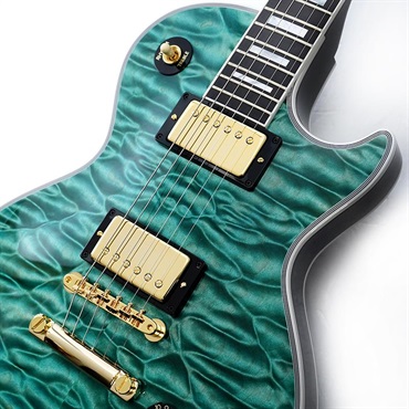 Gibson IKEBE 50th Anniversary 1968 Les Paul Custom 7A Quilt Maple Top Gloss Trans Aqua SN.511028 【Gibson SUMMER FAIR】 画像3