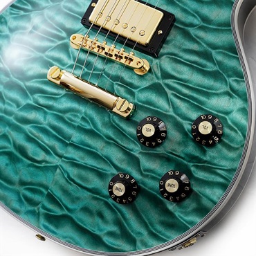 Gibson IKEBE 50th Anniversary 1968 Les Paul Custom 7A Quilt Maple Top Gloss Trans Aqua SN.511028 【Gibson SUMMER FAIR】 画像4