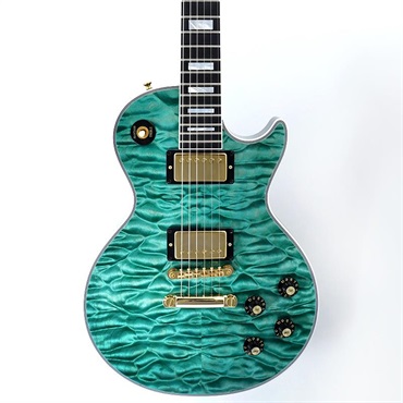 Gibson IKEBE 50th Anniversary 1968 Les Paul Custom 7A Quilt Maple Top Gloss Trans Aqua SN.511028 【Gibson SUMMER FAIR】 画像10
