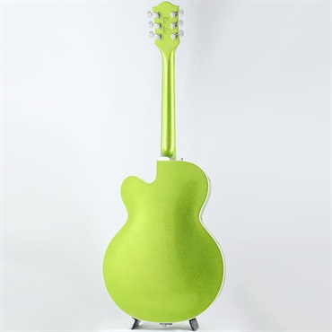 GRETSCH G6120T-HR Brian Setzer Signature Hot Rod Hollow Body with Bigsby (Extreme Coolant Green Sparkle/Rosewood) 画像2