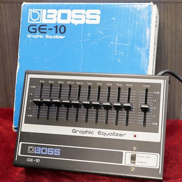 BOSS VINTAGE GE-10 Graphic Equalizer late70's 画像4